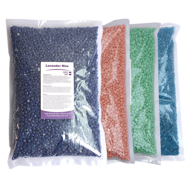 Hard Wax Beans 1kg – Paper-Free Honey Wax Hair Removal