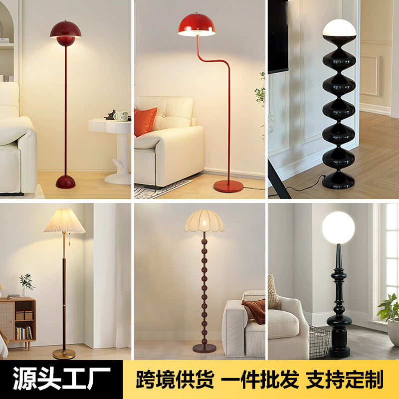 High-End Vintage Floor Lamp Living Room Bedroom Ambient Lamp