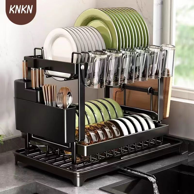 Storage Racks 2025 | Double-Layer Kitchen Drain Rack