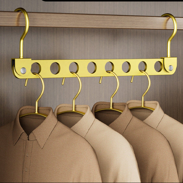 Aluminum Alloy Folding Pants Rack – Luxury Multi-Layer Hanger