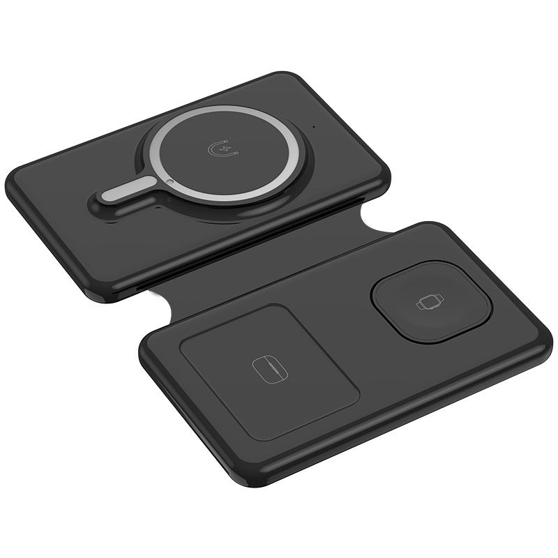 3-in-1 Magnetic Wireless Charger (15W, 90% Off)