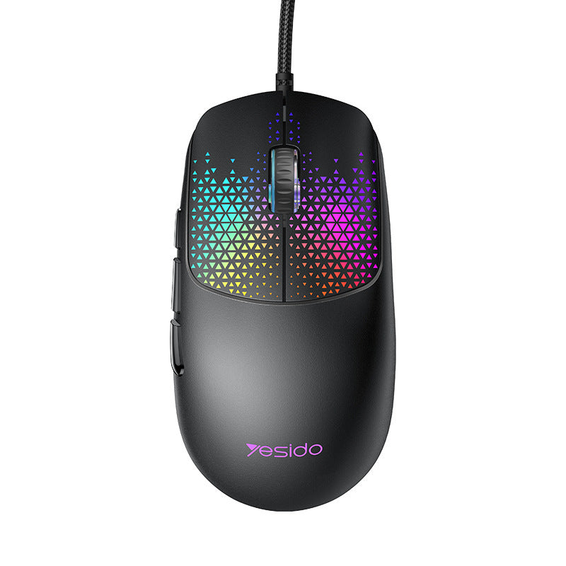 Yesido Wired Gaming Mouse – Lightweight & Ergonomic