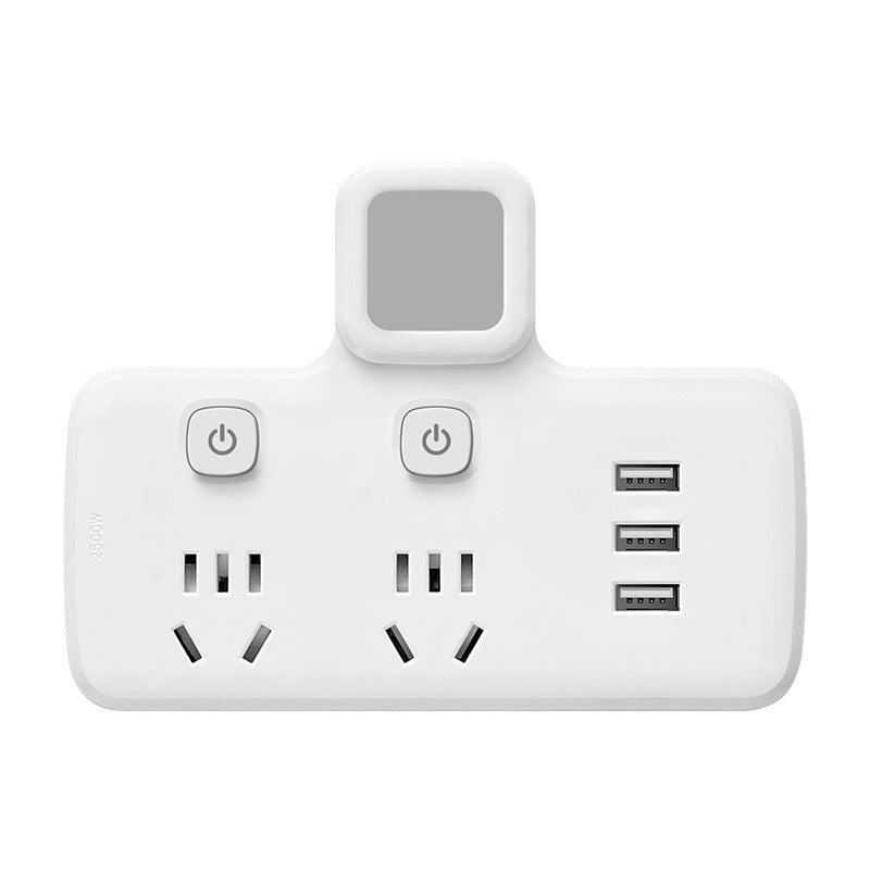 Multi-USB Power Strip Plug – Socket Extender with Switch