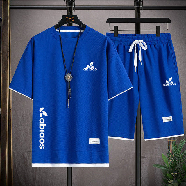 Boys' Waffle T-Shirt & Shorts Set – Summer HK Style