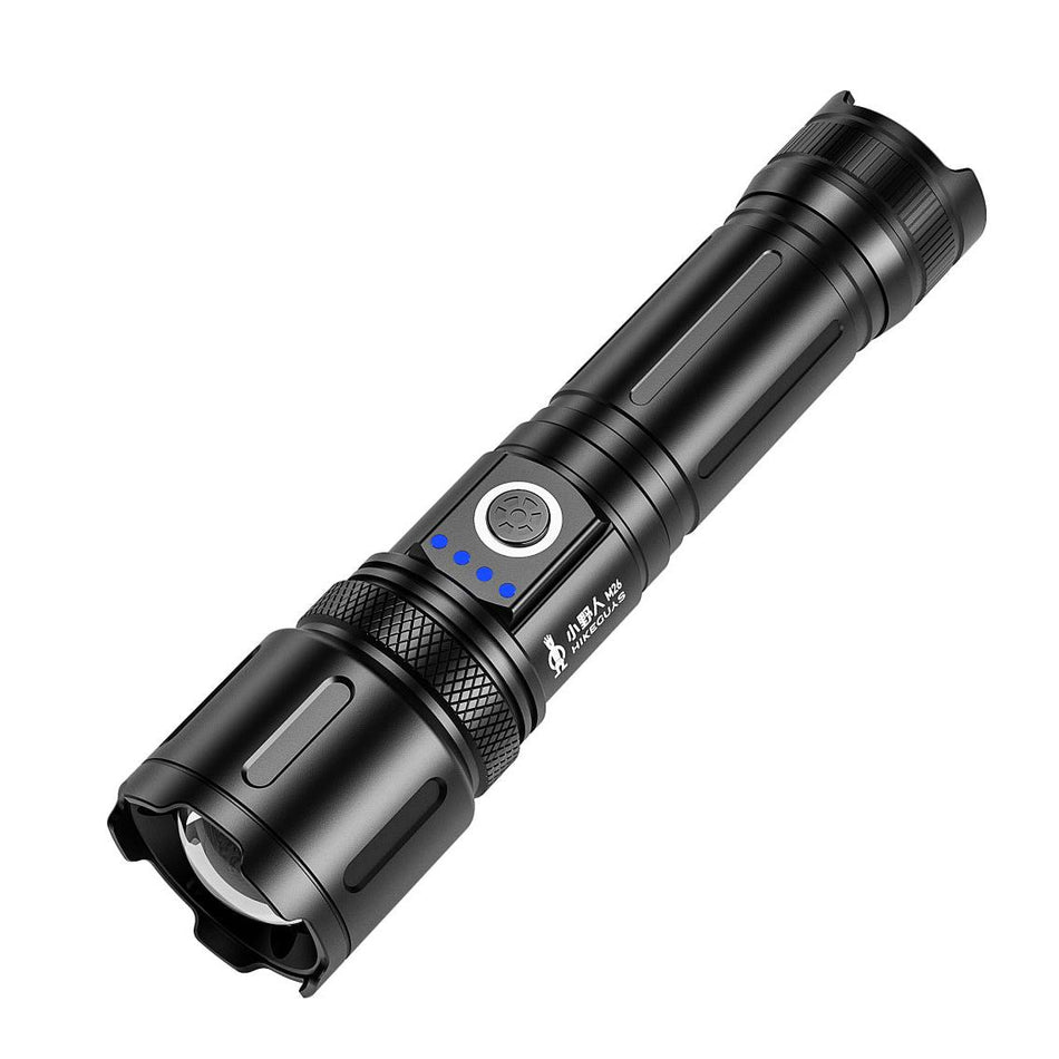 Cross-Border Rechargeable Laser LED Flashlight – Zoomab