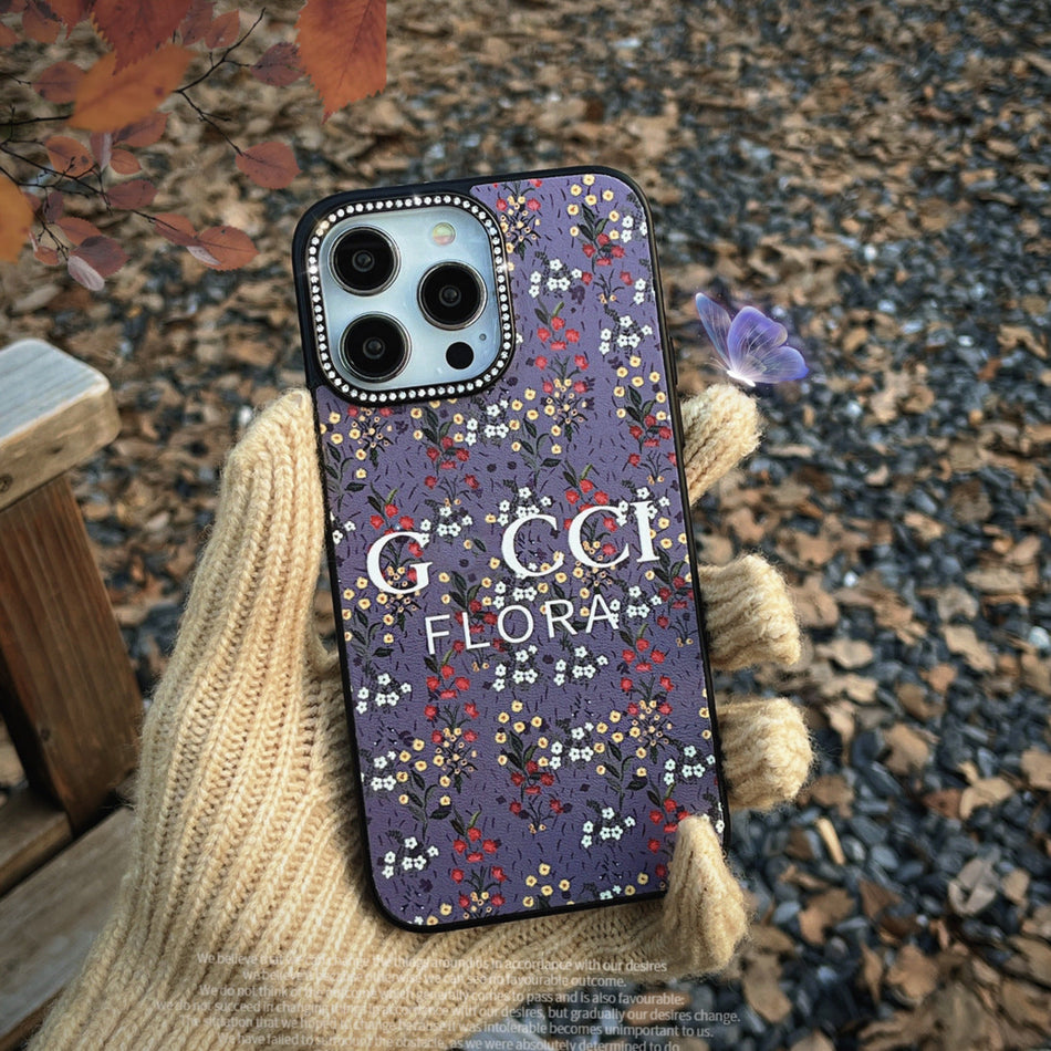 Flash Diamond Lens Luxury iPhone Case