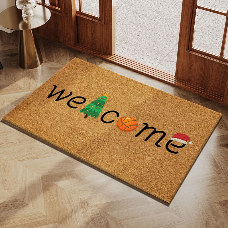 Imitation Coconut Palm Non-Slip Entrance Door Floor Mat