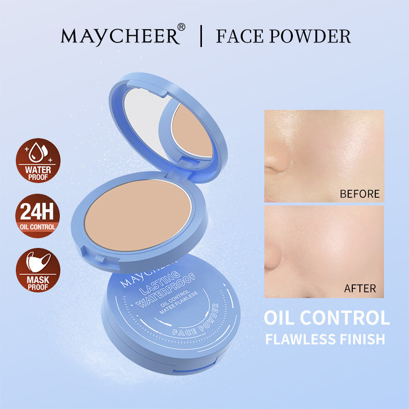Meixier Concealer Loose Powder Oil-Control Waterproof