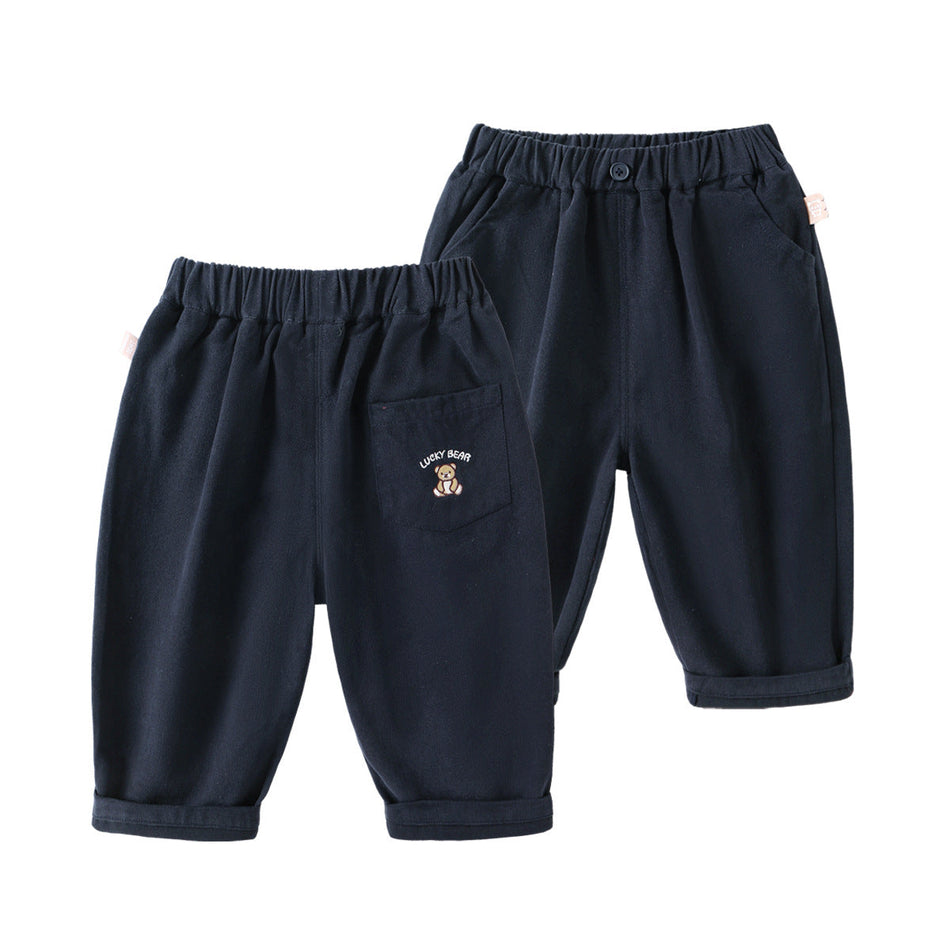 Kaka Panda Kids’ Casual Pants for Boys & Girls