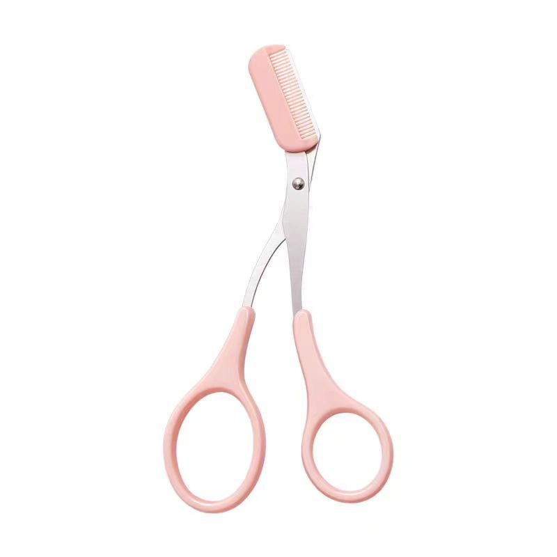 Stainless Steel Eyebrow Trimmer – Beginner-Friendly with Comb