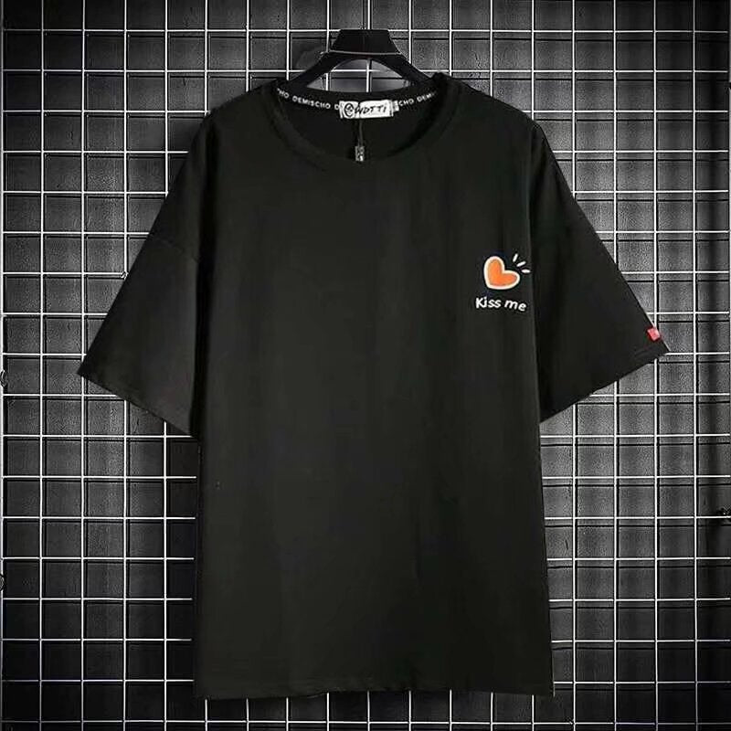 STOCK-Loose Fit American Style T-Shirt – Summer Sports Top