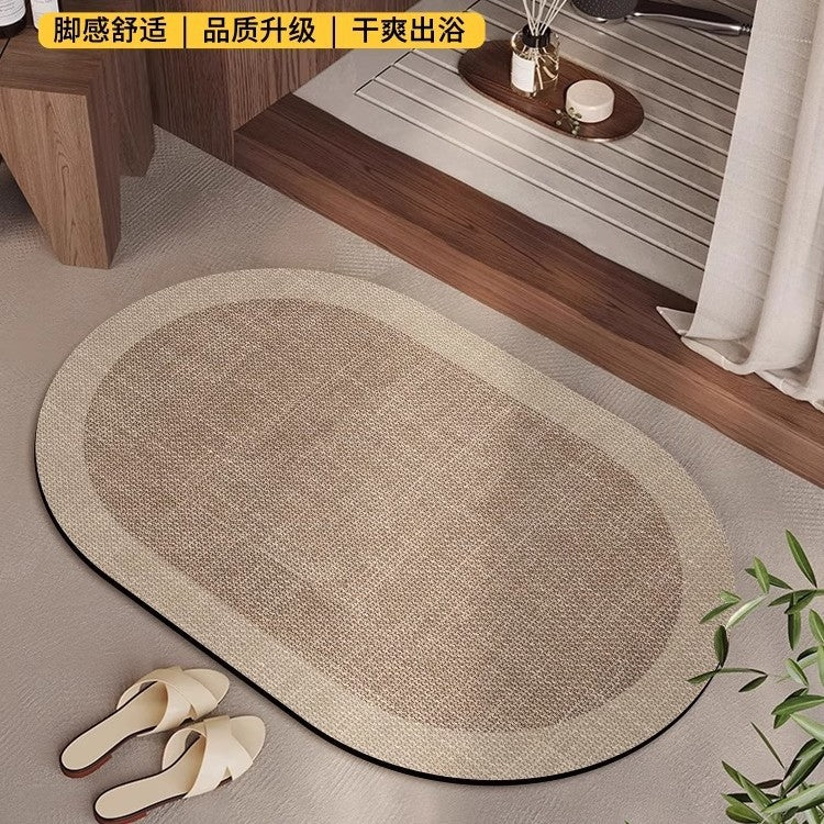 Soft Diatom Mud Non-Slip Quick-Dry Bathroom Mat