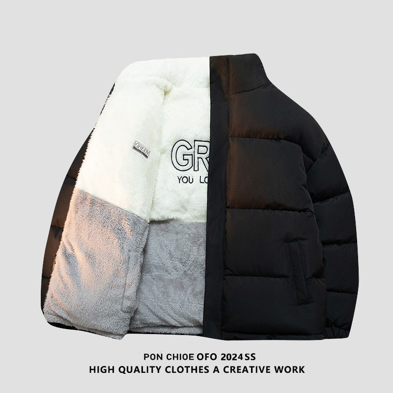 Winter Cotton Jacket Men & Women Double-Sided Wear