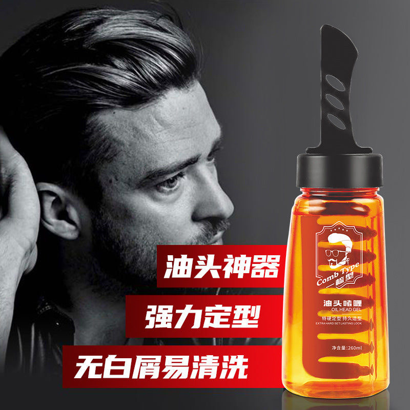 Retro Extra Hard Hair Gel for Men Water Based Styling Nepal!