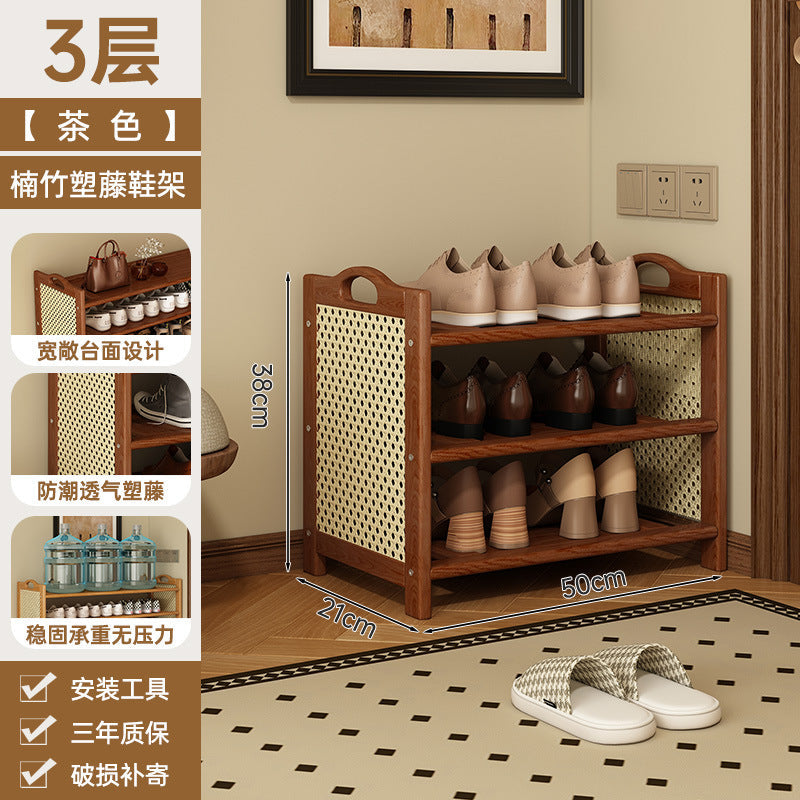 Multi-Layer Large-Capacity Shoe Rack Household Storage Cabinet
