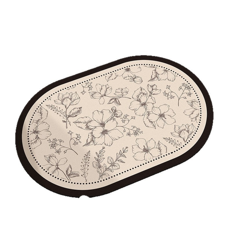 Diatom Non-Slip Quick-Dry Bathroom Floor Mat