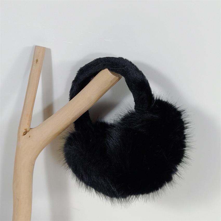 Fox Fur Foldable Earmuffs