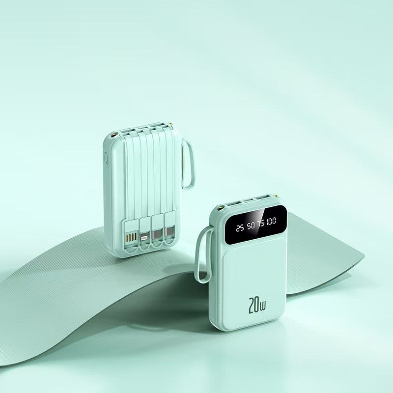 3C Certified Power Bank with Cable 20000 MA