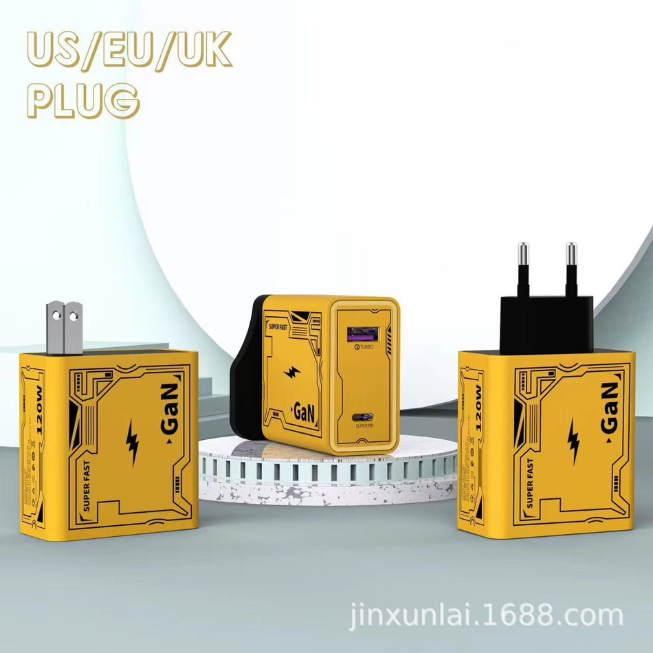 PD Fast Charger Full Protocol Universal EU/US/UK Plug