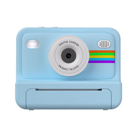 Kids HD Instant Print Camera with Video Recording & Memory Card in Blue
