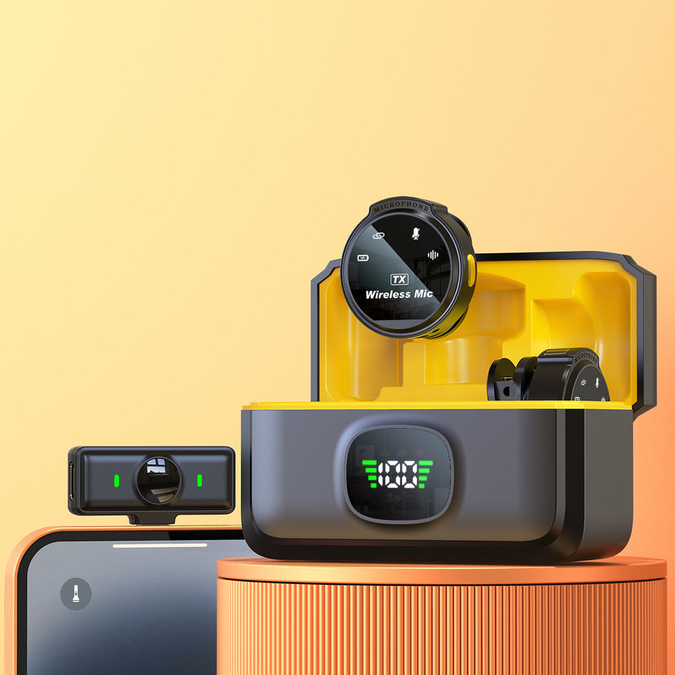 2024 J6 Wireless Collar Mic – Private Model for Vlog & Live