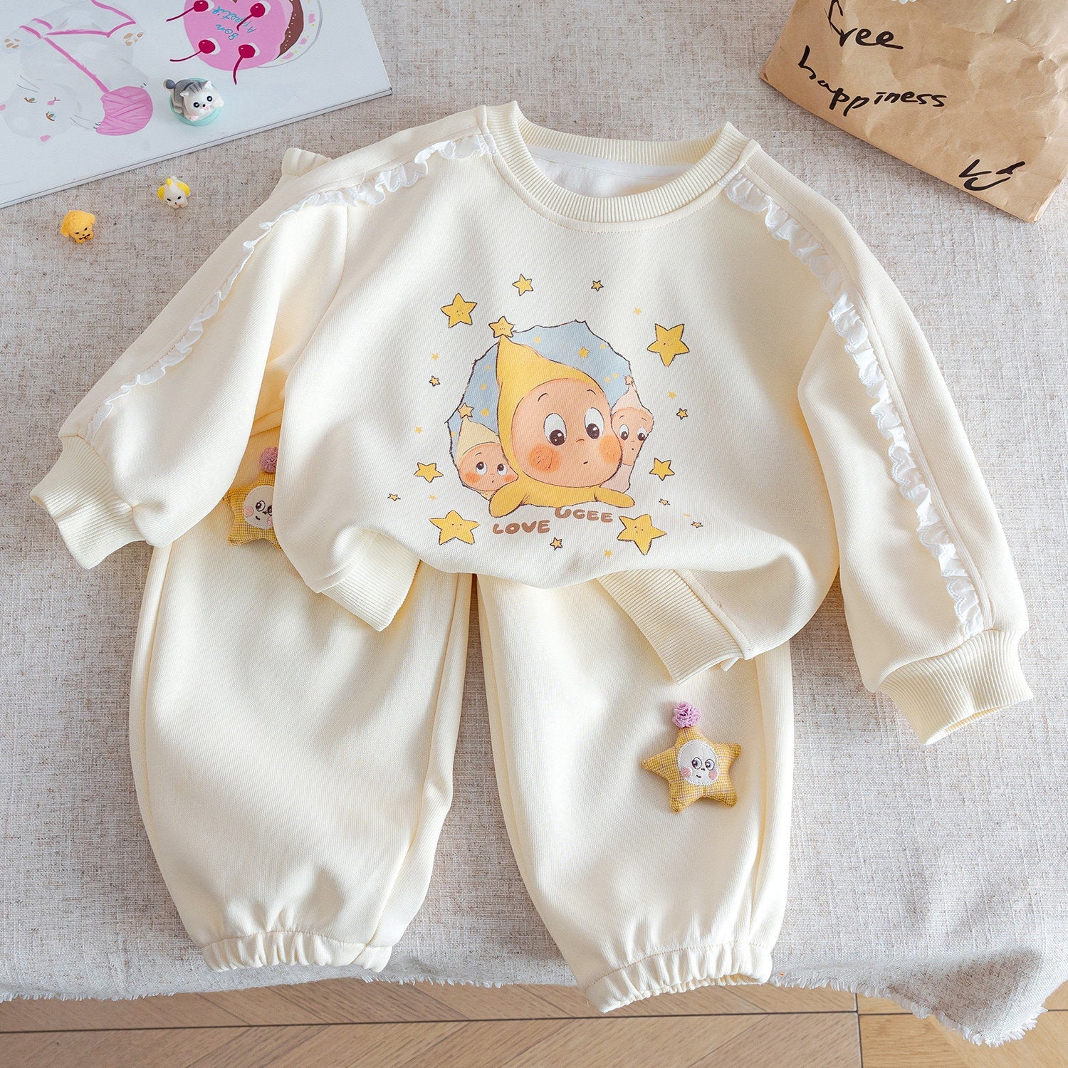 Girls Star Sweater Set – Cute Casual Spring Outfit – Outfit Sets – Image 6