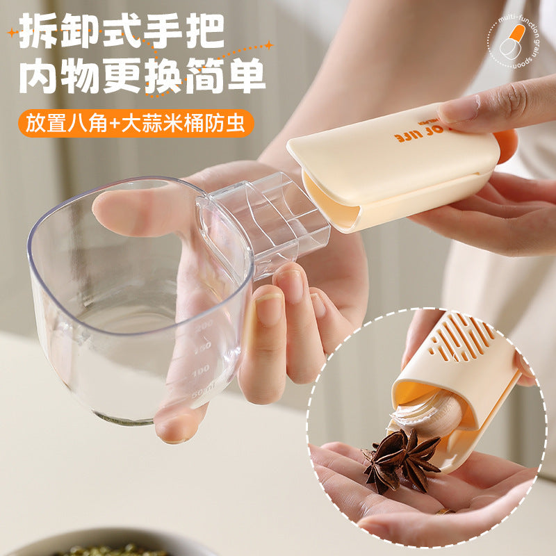 Patented Transparent Rice & Baking Measuring Spoon Set