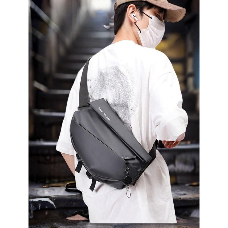 Multifunctional Men’s Large-Capacity Crossbody Bag