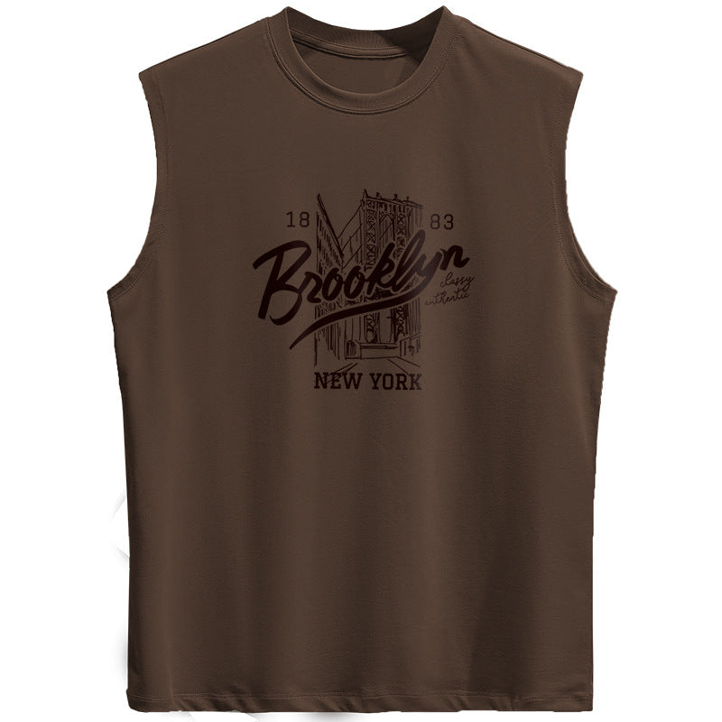 Men’s Cotton Sports Vest – Summer Gym & Fitness Wear