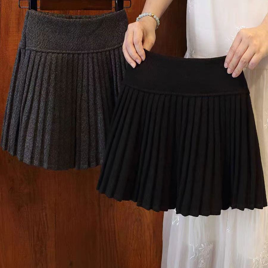 Girls College Style Pleated Skirt Autumn Winter 2025