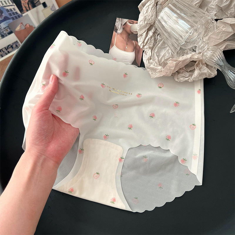 Ultra-Thin Ice Silk Seamless Women’s Underwear (Pack of 2 )