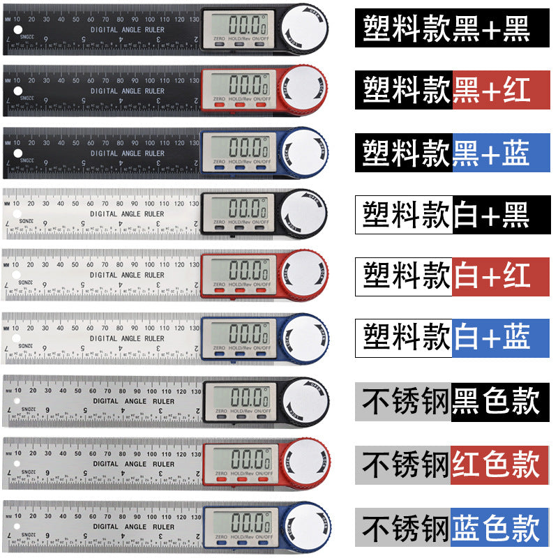 Digital Angle Ruler & Goniometer – Precision Protractor & Gauge