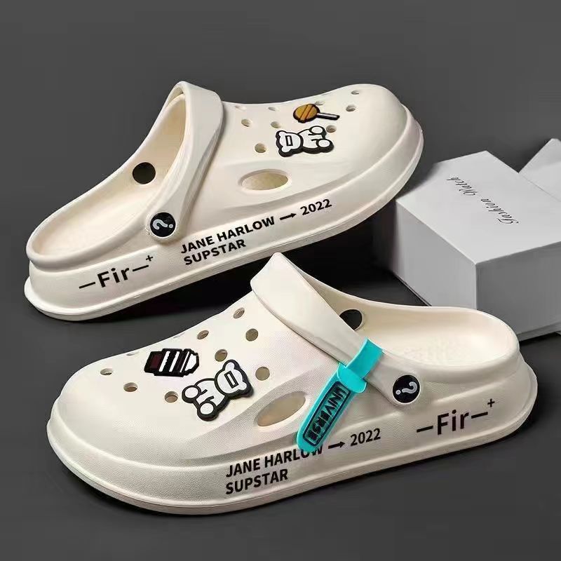 STOCK-Toe-Wrapped Men’s Slippers  Non-Slip & Comfortable