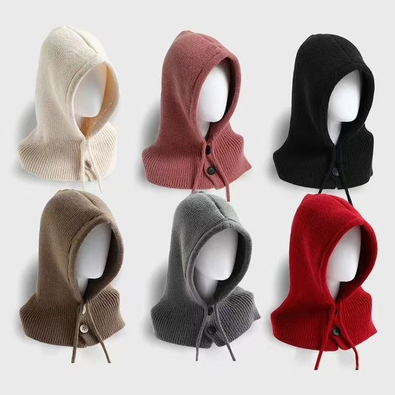 Wool Balaclava Hat – Winter Scarf & Face Protection