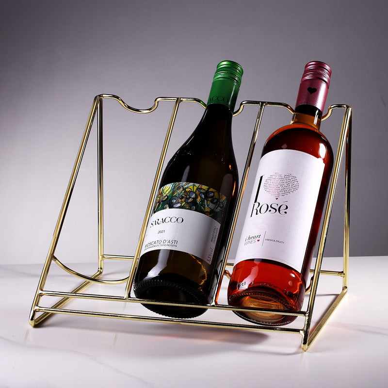 Modern Oblique Wine Rack – Creative Luxury Décor