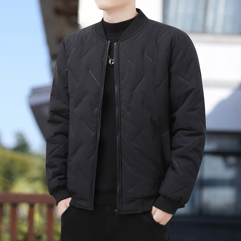 Men’s Cotton-Padded Winter Jacket Korean Style Warm