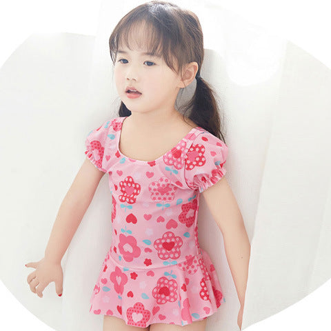 Toddler Girl Princess Swimsuit – Cute 2-Piece Set