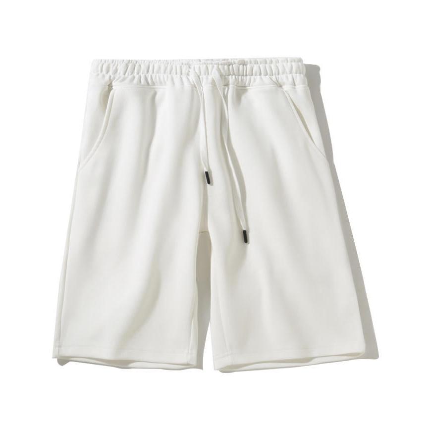 Unisex Summer Sports Shorts – Loose, Cotton Blend, Plus-Size