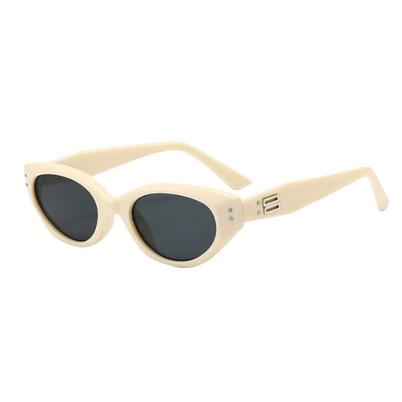 9052 black frame premium cat-eye polarized sunglasses for women uv protection