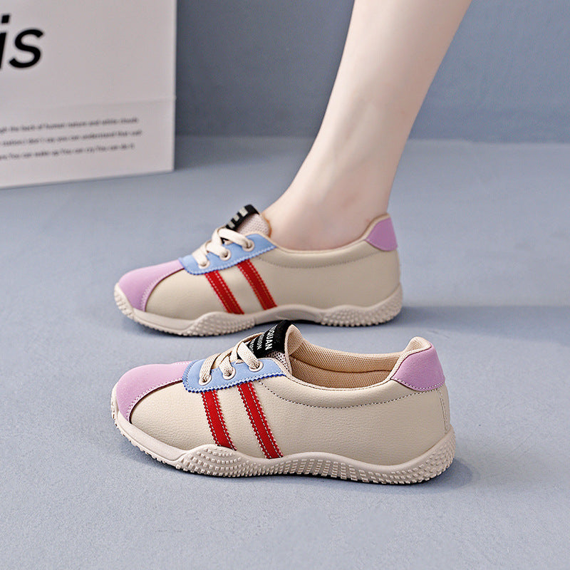 Women’s Torre White Shallow Mouth Sports Shoes