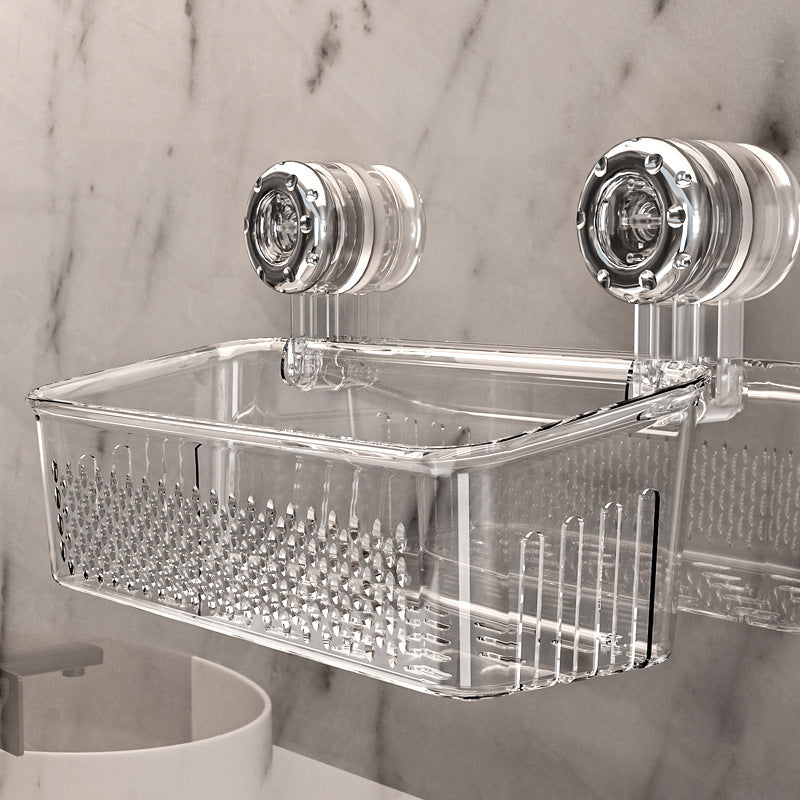 Suction Bathroom Rack – No-Drill Cosmetic Organizer