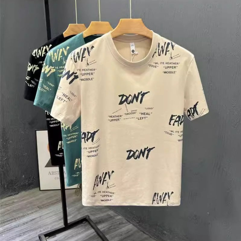 Men's Summer Printed T-Shirt – Stylish & Breathable Tee