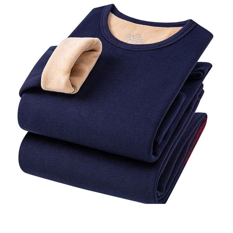 Men’s Super Thick Cotton Fleece Thermal Suit