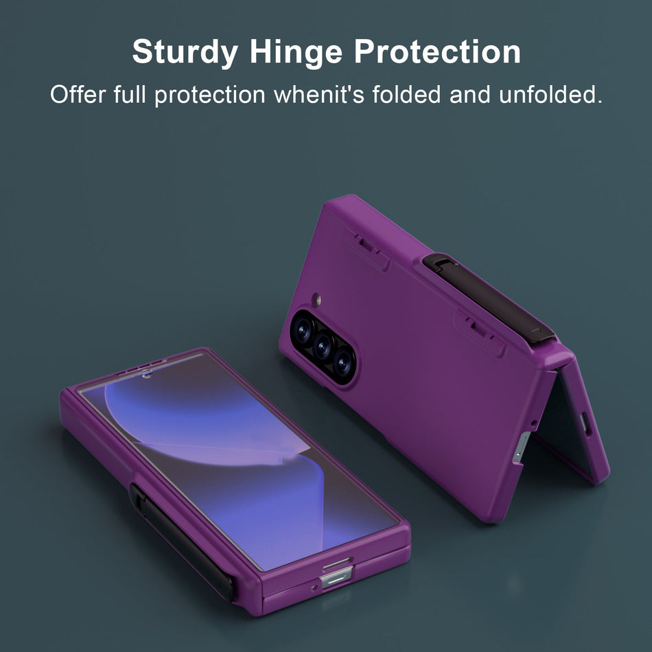 Galaxy Fold6 Transparent Magnetic Case