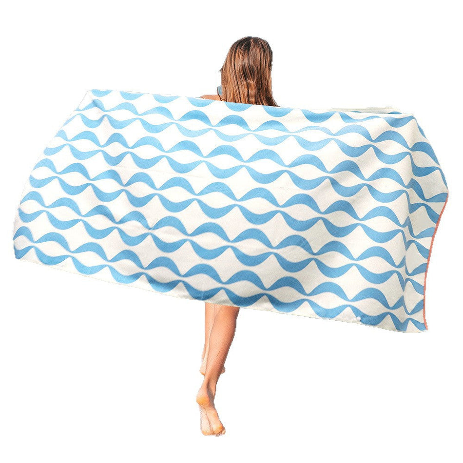 Microfiber Quick-Dry Double-Sided Printed Beach Towel
