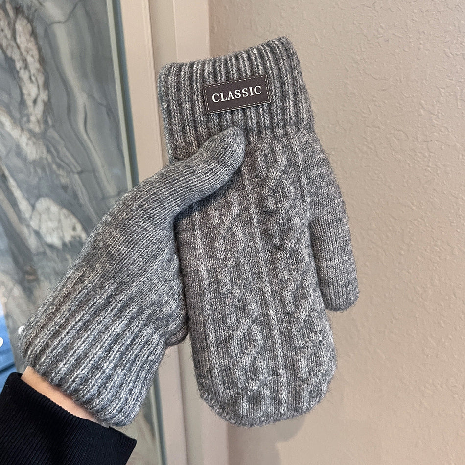 Fleece-Lined Windproof Gloves for Men Nepal