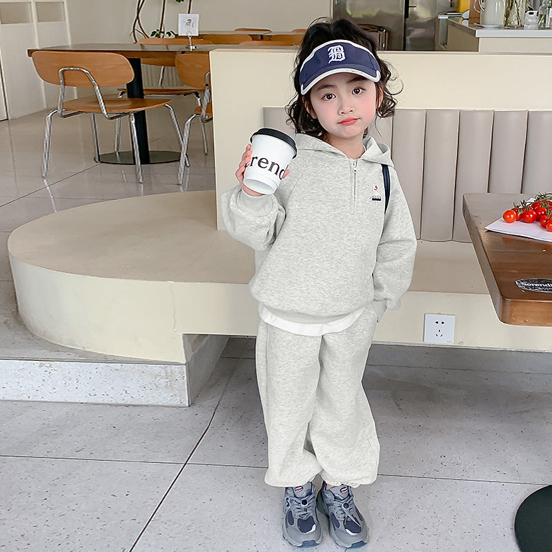 Girls 2024 Spring-Autumn Western Two-Piece Set – Spring Autumn Kids Fashion Nepal | Tudoholic