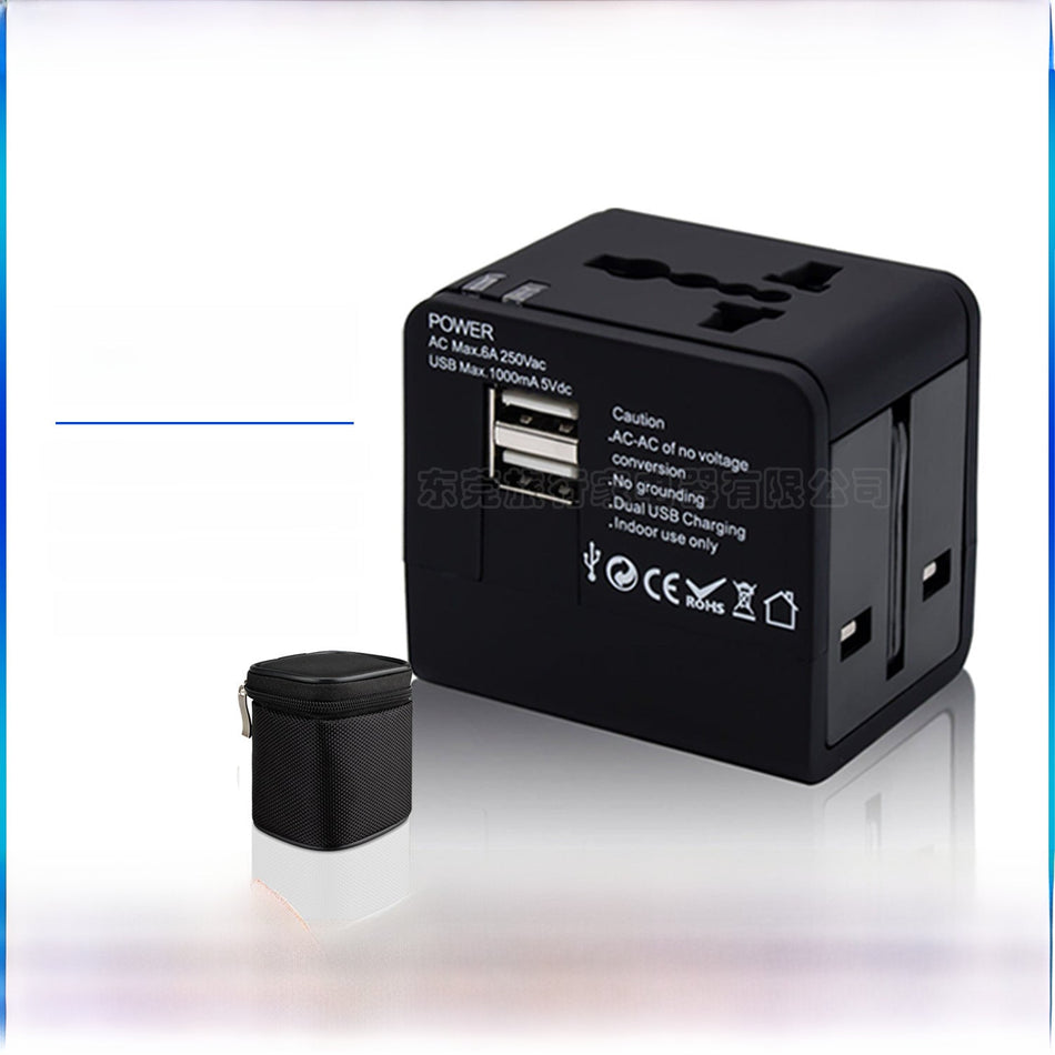 Smart Travel USB Adapter – Multi-National Plug Converter