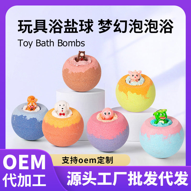 Kids Essential Oil Bubble Bath Bomb 100g