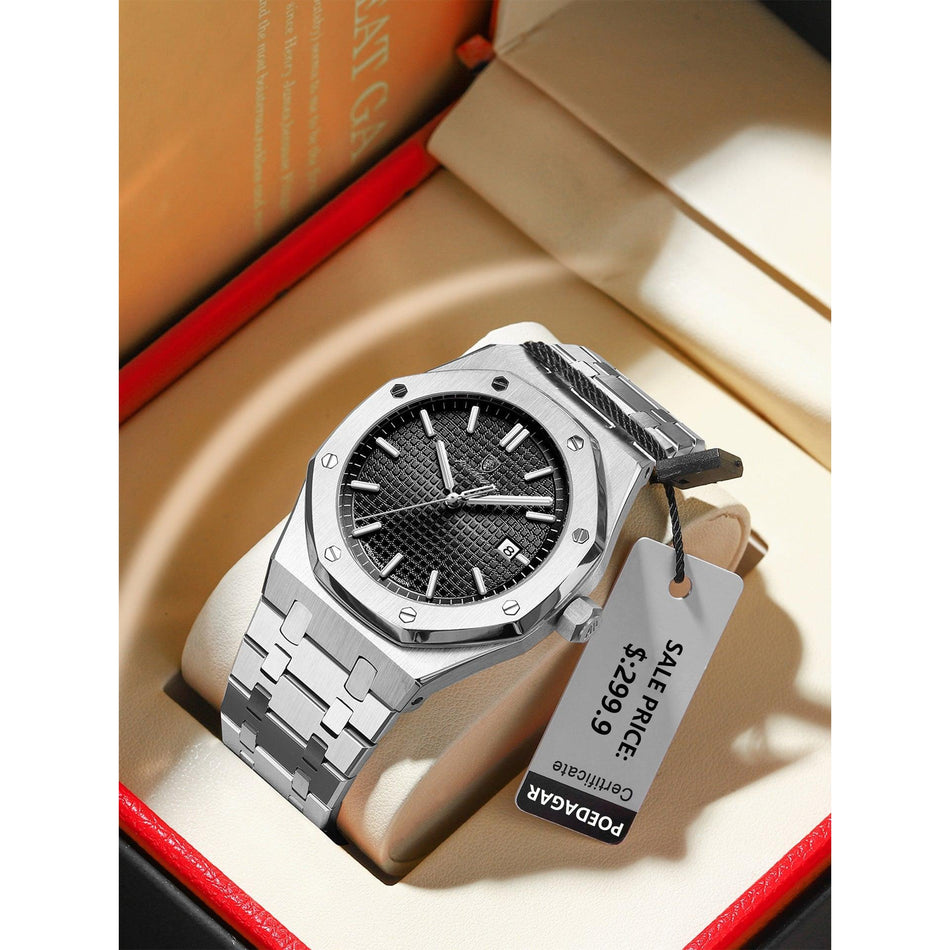 STOCK-Watches for Men 2025 | Swiss Waterproof Quartz